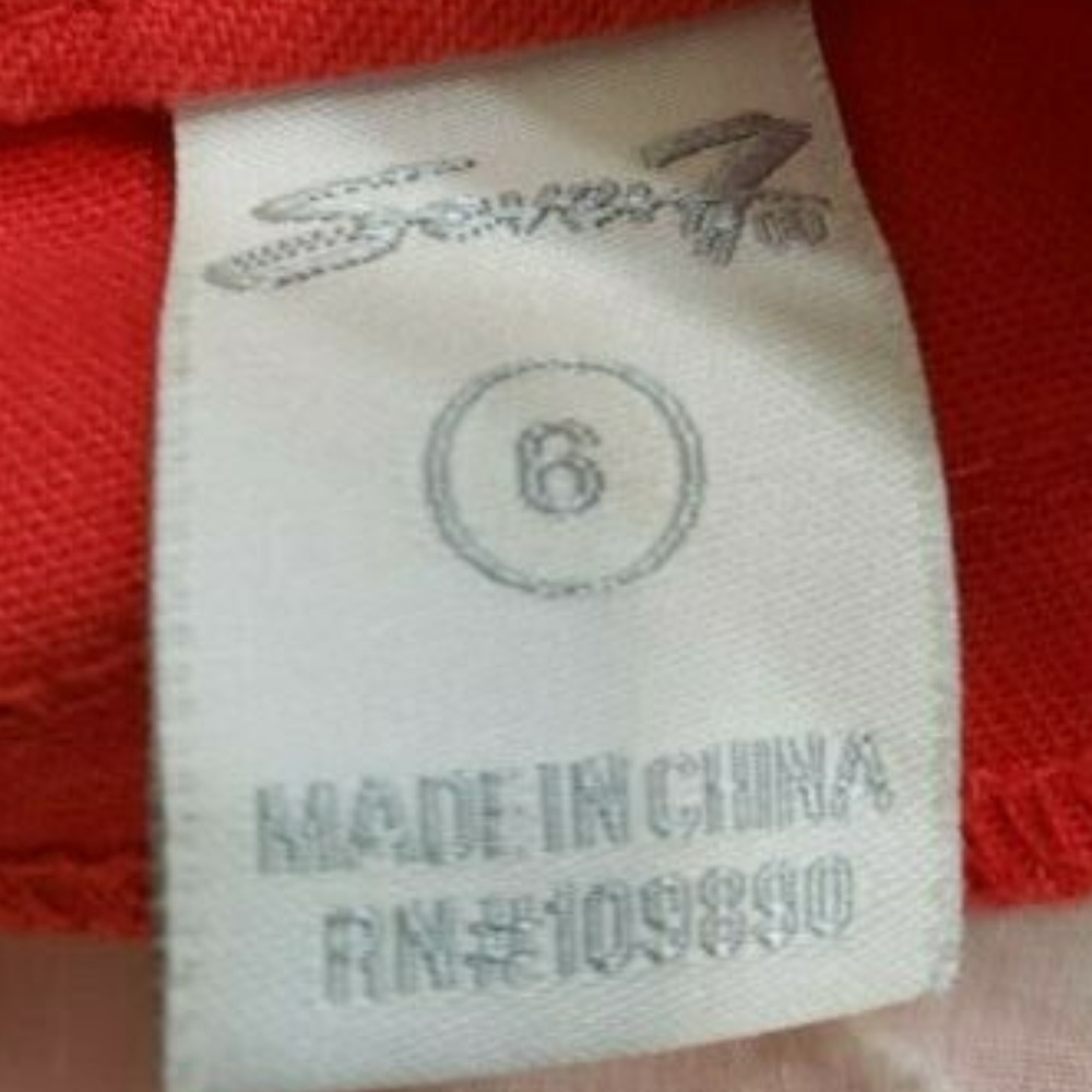 Seven 7 Woman Flat Front Folded Hem Stretch Short - Picture 3 of 8